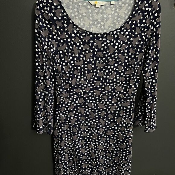 Boden Bird Bell Sleeve Shift  Dress Size 6 - Picture 7 of 16